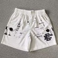 thumbnail image 1 of Eric Emanuel Shorts Ee Shorts Sports Breathable Mesh Pants Ee Loose Fitnesse-YOUYOU, 1 of 2