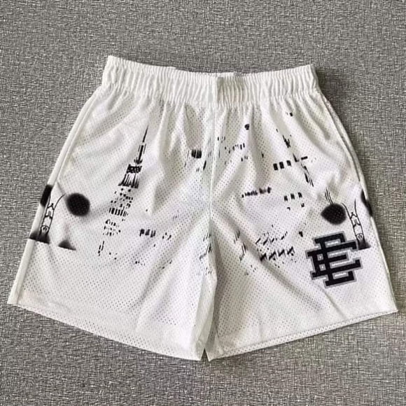 Eric Emanuel Shorts Ee Shorts Sports Breathable Mesh Pants Ee Loose Fitnesse-YOUYOU
