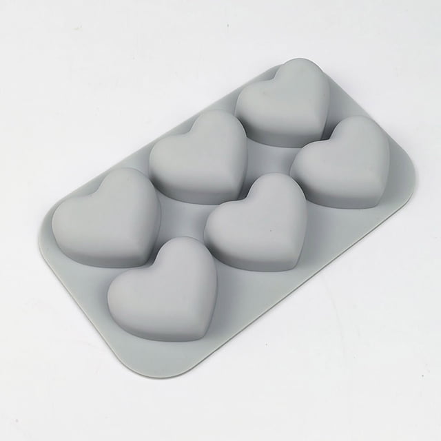 Oleegame 1PC Cookie Mold Washable Silicone Cake Cake Candy Chocolate Decorating Tray DIY Craft Project Gray