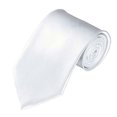thumbnail image 1 of TopTie Unisex Necktie Solid Color White Blue Skinny Tie, 1 of 7
