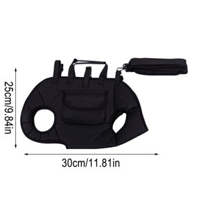 Outdoor Pet Carrier Backpack, ZZkhGO Breathable Portable Pet Bag for Travel, Multifunctional Slanting Design with Safety Leash for Small Dogs Cats