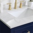 thumbnail image 4 of Pemberly Row Modern 30" Single Quartz Top Bathroom Vanity in Blue, 4 of 15