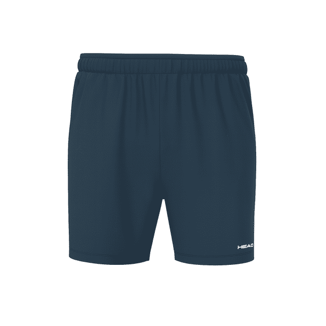 HEAD Short de Performance pour Homme TTTG - Bleu, Tissu Extensible, Évacuation de l'Humidité, Coupe Confortable