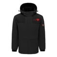 thumbnail image 3 of RXIRUCGD USB Intelligent Constant Temperature Heated Windproof Plus Size Coat For Men And Women Winter 4 Heated Jacket Coat( Black, Size:XL ), 3 of 4