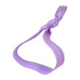 thumbnail image 1 of Anneau de Cheveux Sans Couture Haute Élasticité Noué Support de Queue de Cheval Réglable Accessoires de Chouchous Colorés Multi Couleur Violet Clair, 1 of 6