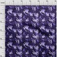 thumbnail image 3 of oneOone Rayon Purple Fabric Abstract Dress Material Fabric Print Fabric By The Yard 56 Inch Wide, 3 of 4