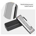 thumbnail image 2 of relayinert 10 Holes Harmonica Mouth Organ 20 Tones Musical Instrument Playing Present Gold, 2 of 6