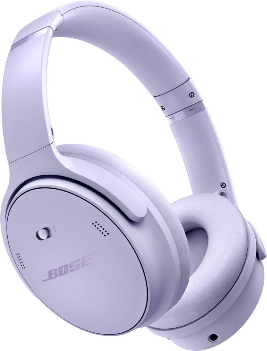 Refurbished (Good) Bose QuietComfort Wireless Noise Cancelling Headphones - Chilled Lilac (884367-1200)