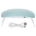 thumbnail image 2 of UV Nail Lamp, 6W Portable Foldable Handheld Fast Curing Dryer LED Nail Lamp UV Nail Lamp Mini UV LED Nail Light Fast Drying Gel Polish Curing Light for Nail Salon Home DIY, 2 of 7