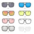 thumbnail image 3 of Optical Glasses Black Rimmed Spectacles Fashionable UV Protection Large-frame Clothing Accessories for Eyes Protection Black Rimmed Pink, 3 of 6