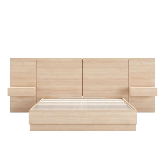 Milano 4-Piece Full Size Platform Bedroom Set