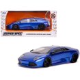 thumbnail image 1 of Jada 32279 1-24 Scale Lamborghini Murcielago LP640 Candy Hyper Spec Diecast Model Car, Blue, 1 of 2
