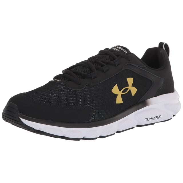 Under Armour Chaussure de Course sur Route pour Hommes Charged Assert 9, Noir (007)/blanc, 11.5