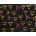 thumbnail image 4 of oneOone Georgette Viscose Fabric Triangle Block Print Fabric By Yard 42 Inch Wide, 4 of 4