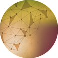 thumbnail image 1 of Ahgly Company Tapis Rond Lavable en Machine Intérieur Transitionnel Jaune, 4 Pieds Rond, 1 of 7