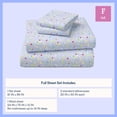 thumbnail image 3 of Mainstays Kids Ensemble de draps en microfibre, lit 2 places, étoiles, 4 pièces, 3 of 8