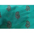 thumbnail image 4 of oneOone Cotton Silk Fabric Paisley Block Print Fabric By Yard 42 Inch Wide, 4 of 4