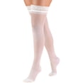 thumbnail image 1 of Truform Bas Cuisse Transparents : 15 - 20 mmHg, Blanc, Moyen, 1 of 7