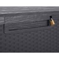 thumbnail image 4 of Toomax Z175E097 Portofino Weather Resistant 90 Gallon Deck Box (2 Pack), 4 of 7