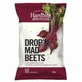 thumbnail image 1 of Hardbite Chips Hardbite Drop'n Mad Beets Handcrafted-Style Lightly Salted Beet Chips, 1 of 2