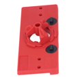 thumbnail image 3 of 35mm Concealed Hinge Jig Boring Hole Drill Guide Cutter Bit Set, Hinge Hole Saw Jig Drilling Guide Cutter Bit Set Woodworking Punching Boring Locator for Cabinet Door Installation, 3 of 7