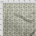 thumbnail image 3 of oneOone Polyester Spandex Light Brown Fabric Asian Floral Block Craft Projects Decor Fabric Printed By The Yard 56 Inch Wide, 3 of 4