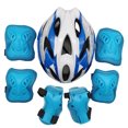 thumbnail image 1 of ZheElen 7 Pieces Adjustable Roller Skating Protector Toddler Set Good Heat Dissipation Elbow Pads for Riding Outdoor Type 3, 1 of 6