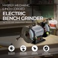 thumbnail image 2 of Intradin Shanghai Import & Export 235461 6 in. Master Mechanic Bench Grinder, 2 of 6