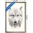 thumbnail image 2 of Wolf - Trees Wall Poster, 22.375" x 34", 2 of 4
