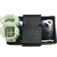 thumbnail image 1 of mmirethe Allumeur Démarreur Module 6 Broches Boîte d'Allumage Accessoires Durables Pièces de Réparation Remplacement pour Racing GY6 ATV 150cc-250cc pour AC Type 1 Type 2, 1 of 6