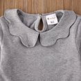 thumbnail image 2 of Baby Kid Girl Pullover Long Sleeve Blouse Cotton Top Ruffle T Shirt Tee Clothes, 2 of 5