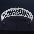 thumbnail image 3 of Shisuyan Couronne en Strass pour Mariée 1Pcs 5.7x1.4in, 3 of 8