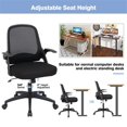 thumbnail image 3 of Pemberly Row Mesh Office Chair Adjustable Rolling Computer Chair Black, 3 of 8