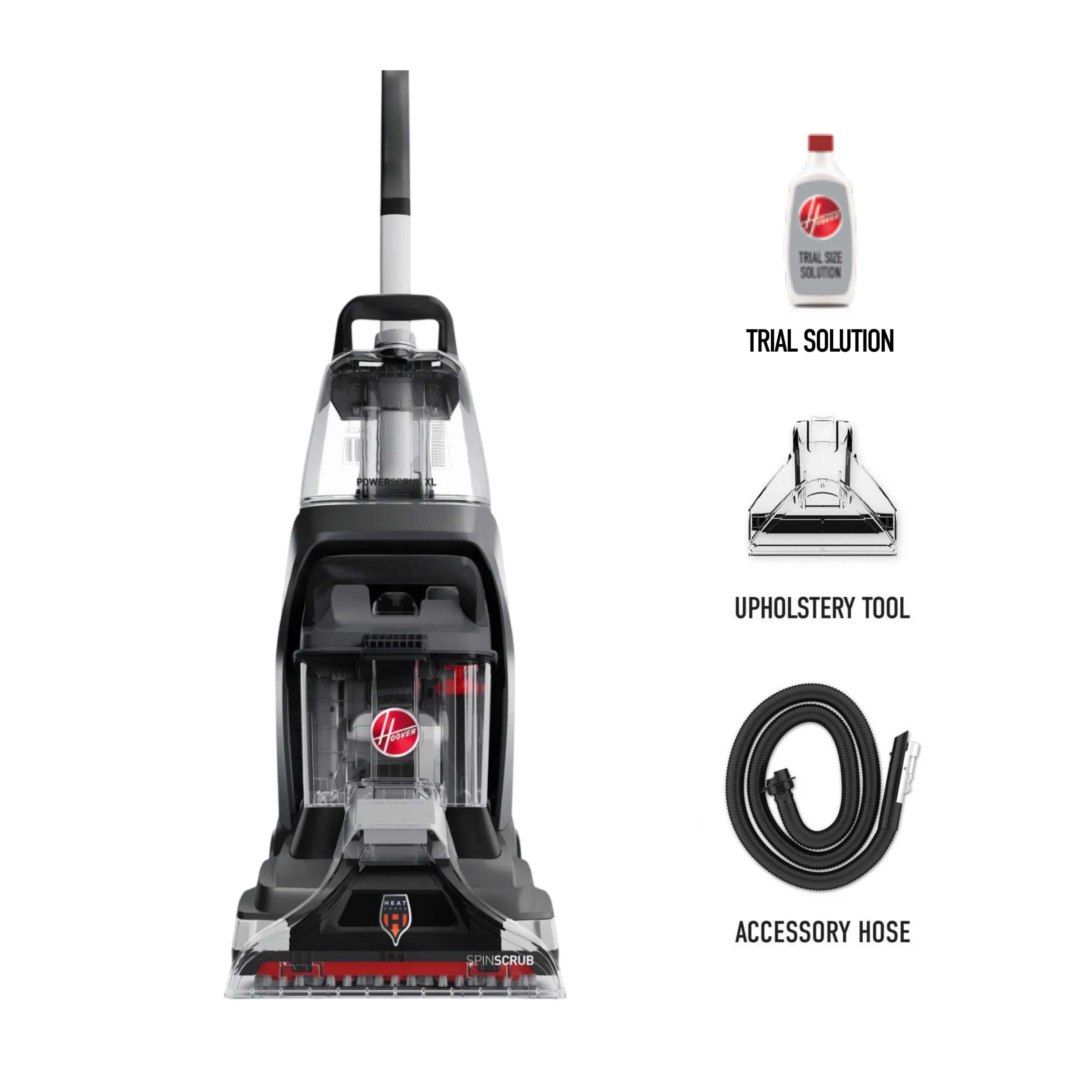 Hoover PowerScrub XL Corded Upright Vacuum Carpet Cleaner