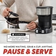 thumbnail image 2 of Gourmia 5 Cup Programmable Drip Coffee Maker with Brew Later Black, 2 of 8