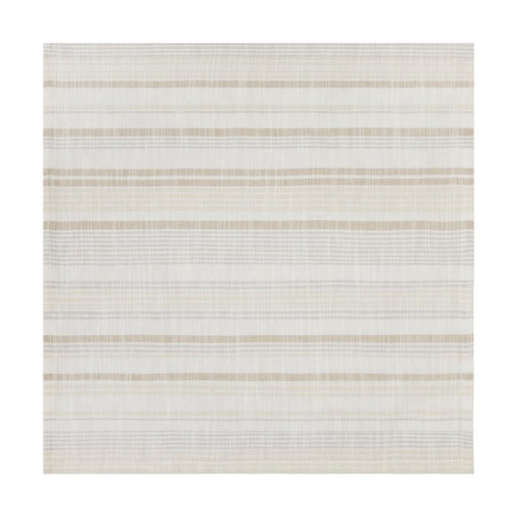 Better Homes & Gardens Woven Natural Stripe 4 Pack Napkin Set - 20" x 20" - Neutral - 100% Cotton