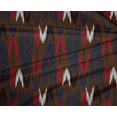 thumbnail image 4 of oneOone Polyester Lycra Fabric Arrow Ikat Printed Craft Fabric BTY 56 Inch Wide, 4 of 4