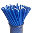 thumbnail image 1 of Eco-Friendly Disposable Paper Straws for Drinks, Parties, and Dessert Decorations - 25 Pack, 1 of 1