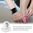 thumbnail image 4 of jesticaly Silicone Smartwatch Charging Stand Charger Holder Portable Support Base Home Bedroom Replacement for Watch White 1Set, 4 of 6