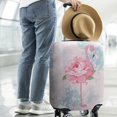 thumbnail image 2 of Travel Luggage Cover Suitcase Protector Fits 18-32 Inch Luggage Wheel Covers Patterned Travel Related Items Flower Luggage Protector Elastic Luggage Anti-scratch Suitcase Cover M, 2 of 5