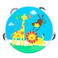thumbnail image 1 of Miangastore Kids Musical Instrument Toys Kit Double-sided Drum Hand Knocking Drum Toy, 1 of 4