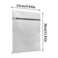 thumbnail image 2 of Large Heavy Duty Laundry Bag With Handles Reusable Mesh Travel Storage Organizer Wash Pouch For College Dorm, 2 of 6