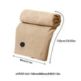 thumbnail image 4 of USB Heated Throw Blanket with Zipper – Wearable Portable Heated Shawl, 3-Second Fast Heating, Adjustable Temperature, Soft Washable Fabric for Home, Office & Travel, 4 of 5