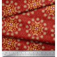 thumbnail image 3 of Soimoi Rayon Fabric Moroccan Damask Print Fabric by Yard 56 Inch Wide, 3 of 3