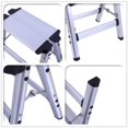 thumbnail image 2 of 1 Step Stool Folding Ladder Aluminum Alloy Herringbone Ladder Thickened Ladder Stool Portable Home Outdoor Camping Stool, 2 of 5