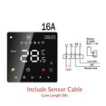 thumbnail image 2 of Tuya Smart Thermostat Electric Floor Heating TRV Water Gas Boiler Temperature Voice Remote Controller ,Save Energy, 2 of 6