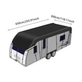 thumbnail image 1 of BotaniNest RV Roof Cover With Reflective Strips Heavy Duty For Outdoor Travel Trailer And Camper Storage, 1 of 6