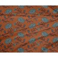 thumbnail image 4 of oneOone Polyester Lycra Fabric Leaves & Floral Block Print Fabric BTY 56 Inch Wide, 4 of 4