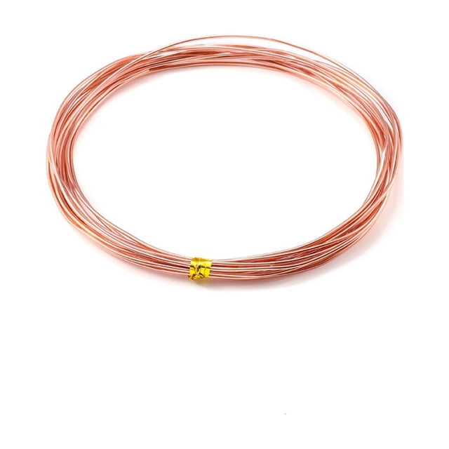 3mm Anodized Aluminum Wire, Rustproof Flexible Craft Wire, 2M Long Easy Bending Cutting Wire for Jewelry Making, Sculpting, Floral Arranging and DIY Craft Projects