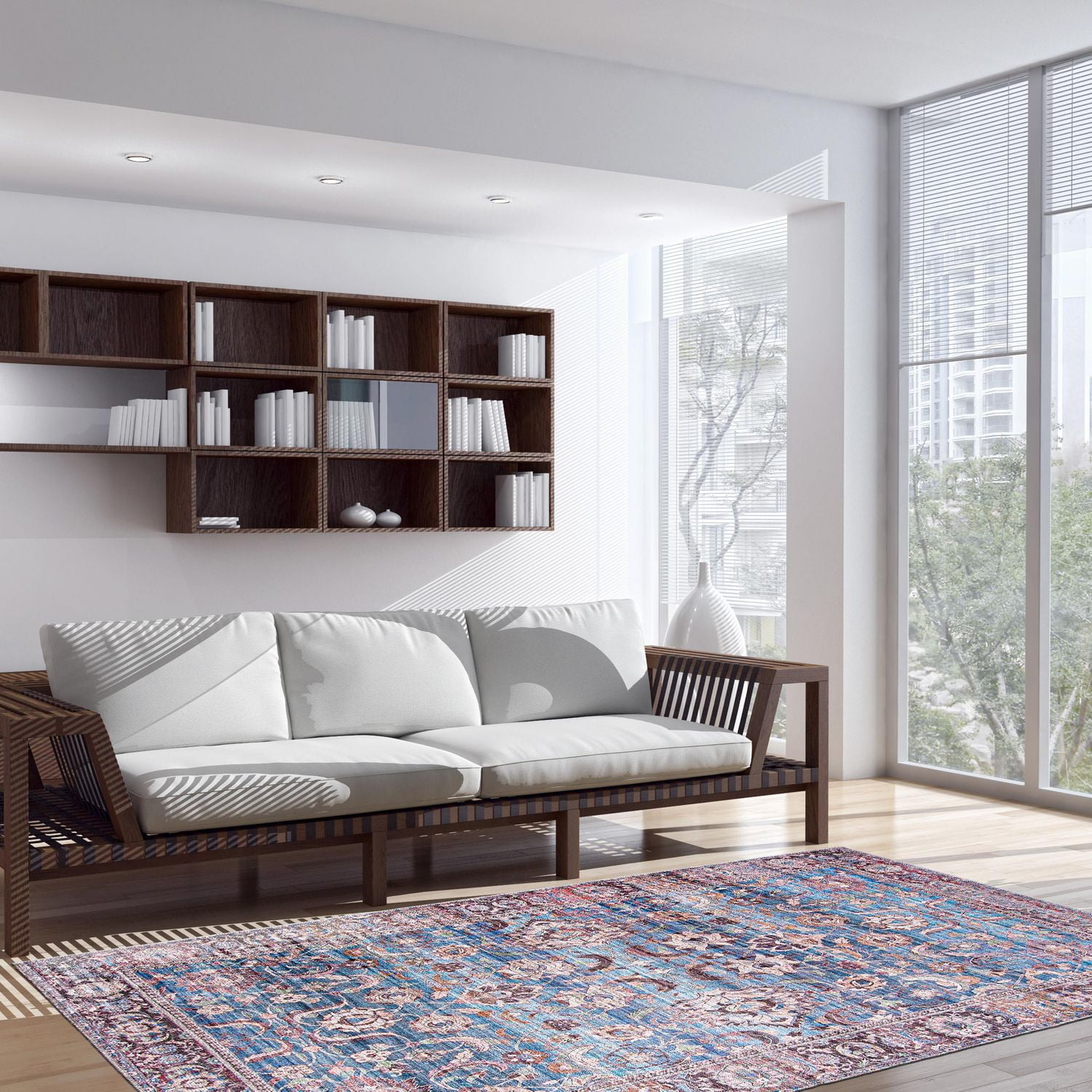 Tapis ECARPET Lavable en Machine et Respectueux de l'Environment Sultan